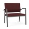 Lesro Newport Bariatric Chair Metal Frame, Charcoal, RF Nebbiolo Upholstery NP1401 - alternate 1
